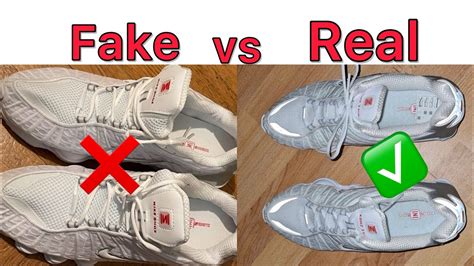 nike shox fake|how to authenticate nike shoes.